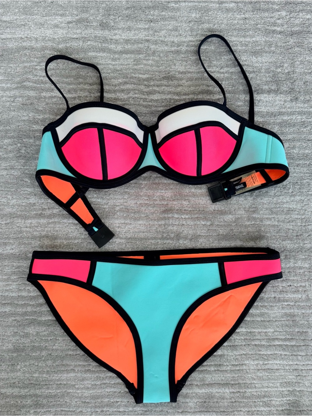 Triangl Neoprene Bikini Set